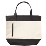 Polyester Zipper Beach Tote Bag
