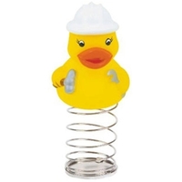 Rubber Construction Worker Duck Bobble.... from ASI 57705 Goodview Industries...