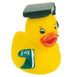Mini Rubber Graduate Duck
