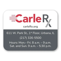 2" x 2 11/16" rectangular shaped magnet with rounded corners and... from ASI...