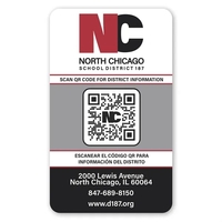 3" x 5" magnet with round corners and four color process... from ASI 68507...