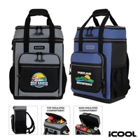 iCOOL® 24-Can Pinecrest Cooler Backpack... from ASI 67866 Logomark/Valumark