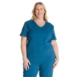 Cherokee - Atmos - Women's V-Neck Top