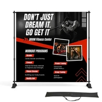 8ft x 8ft Full Color Adjustable Display Kit - Graphic, Hardware,... from ASI...