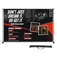 10' x 8' Full Color Adjustable Display Kit - Graphic, Hardware,... from ASI...