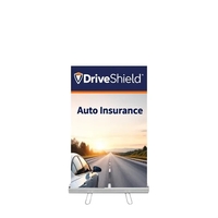33"W x 48"H Full Color Retractable Display Kit - Graphic, Premium... from ASI...
