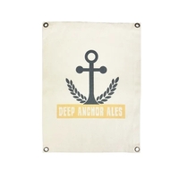 Bold, full-color canvas banner with vibrant print-perfect for offices,...