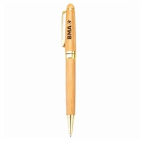Solstia Bamboo Twist Ballpoint Pen