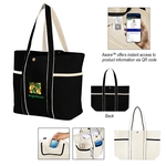 Aware™ 10 Oz. Recycled Cotton Canvas Tote Bag