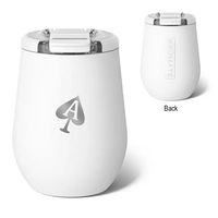 14 oz. insulated stainless steel travel cup with spill-resistant, screw-on...