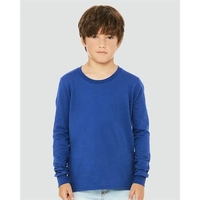 Bella + Canvas® Youth Long Sleeve Jersey Tee, blank.... from ASI 84358 S&S...