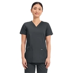 Cherokee - Workwear Revolution - Women's 3-Pocket V-Neck Top