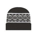 CAP AMERICA USA- Made Diamond Cuffed Beanie