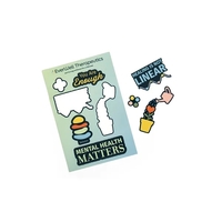 4" x 6" Sticker Sheet with up to Four Full-Color Kiss-Cut... from ASI 45657...