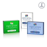 The Abbott Award features a 1" thick Optical Crystal 3" x... from ASI 84592...