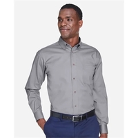 Harriton Tall Easy Blend™ Long Sleeve Twill Shirt... from ASI 84358 S&S...