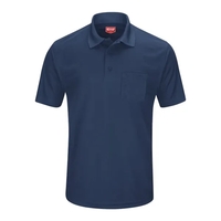 Short Sleeve Performance Knit Pocket Polo... from ASI 84358 S&S Activewear