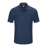 Red Kap Men's Performance Knit Pocket Polo