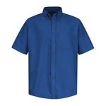 Red Kap Men's Poplin Short Sleeve Dress Shirt