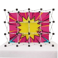 Dye sublimated double knit polyester back wall graphic panel for use... from...