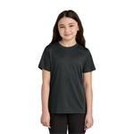 Port & Co Youth Heather Performance Tee