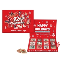 Countdown Card - 12 Window... from ASI 44900 NC Custom (CI/Lanco) / Chocolate...