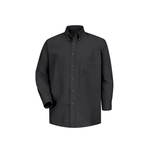 Red Kap Shirts - Men's Long Sleeve Button Down Poplin Shirt