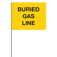 Generic Message Marking Flags - Buried Gas Line