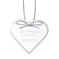 Starfire Ornament - Heart