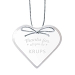 Starfire Ornament - Heart