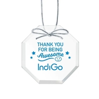 Starfire Ornament - Octagon Imprinted