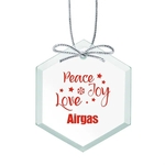 Jade Ornament - Hexagon Imprinted