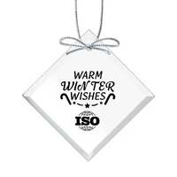 Starfire Ornament - Square Imprinted... from ASI 84592 St Regis Group