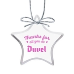 Starfire Ornament - Star Imprinted