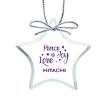 Jade Ornament - Star Imprinted