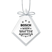 Add brilliance to your holiday décor with these elegant optical crystal......