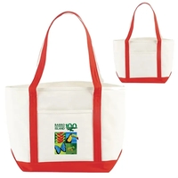 18 oz. cotton canvas boat bag featuring a front pocket plus... from ASI 37218...