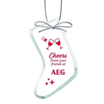 Jade Ornament - Stocking Imprinted