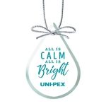 Jade Ornament - Teardrop Imprinted