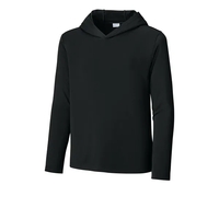 Sport-Tek Youth Posi-UV Pro Long Sleeve Hoodie... from ASI 84863 SanMar