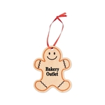 Wooden Gingerbread Man Ornament