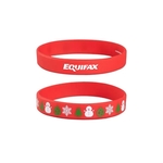 Christmas Silicone Wristband Bracelet