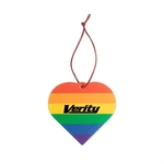 Heart Pride Ornament