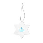 Acrylic Style Star of David Ornament