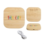 SQ Bamboo Wireless Charge Pad