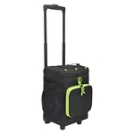 Collapsible rolling cooler