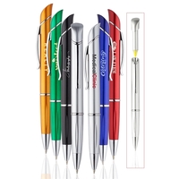 Plastic twist-action ballpoint pen with highlighter.... from ASI 39552 BEL Promo