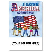 I Love America activity pad.... from ASI 45815 Coloring Book Solutions /...