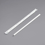 7.75" White Paper Straw
