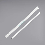 10.25" White Paper Straw